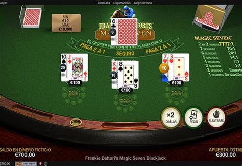 frankie dettori magic 7 blackjack|Frankie Dettori's Magic 7 Blackjack: play for free for real money.